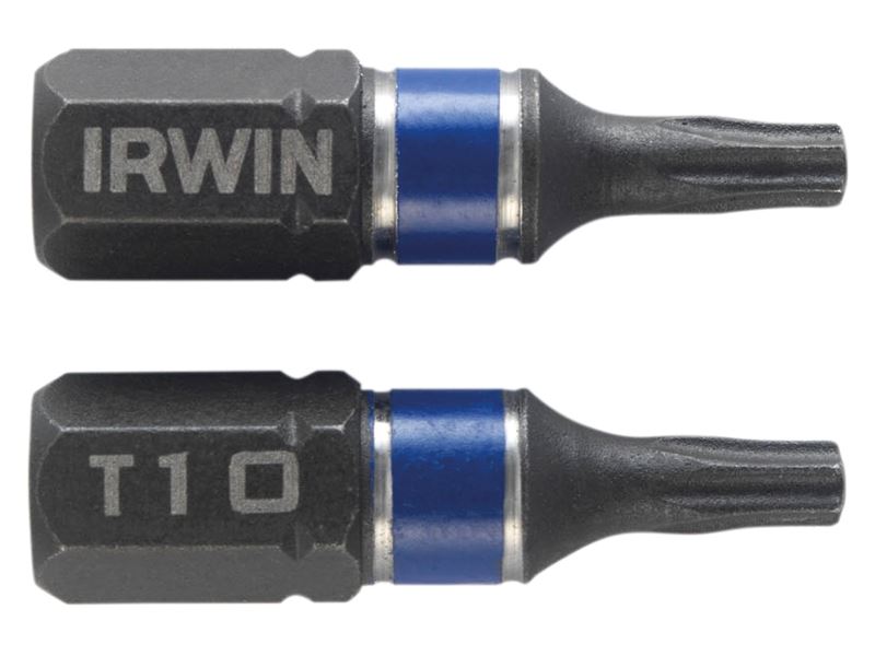 Impact Screwdriver Bits TORX TX10 25mm Pack of 2 IRW1923326