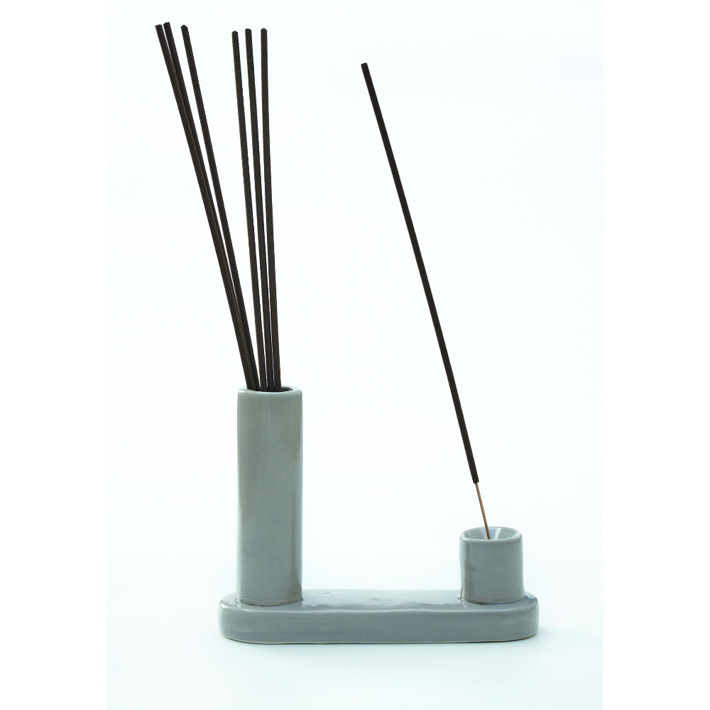 Incense Holder Gift Set With Sticks Home Fragrance Sandalwood & Patchouli Decor