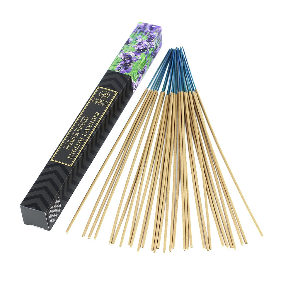Incense Joss Sticks Scented Burning Incense English Lavender Ashleigh & Burwood