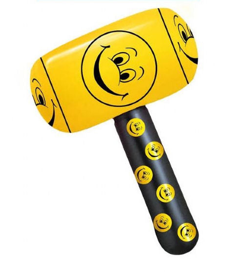 Click to view product details and reviews for Inflatable Happy Face Mallet 50cm.