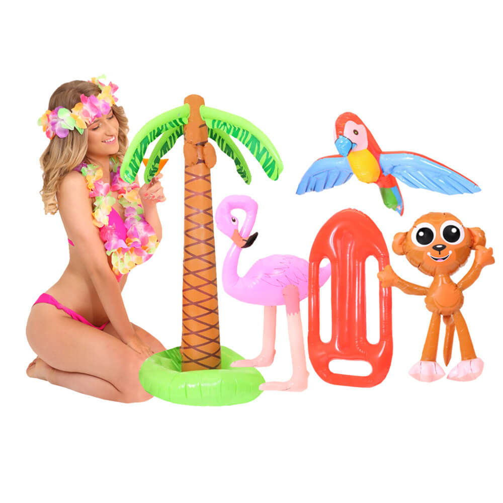 Click to view product details and reviews for Deluxe Inflatable Summer Set X5 Pack Of Inflatables.