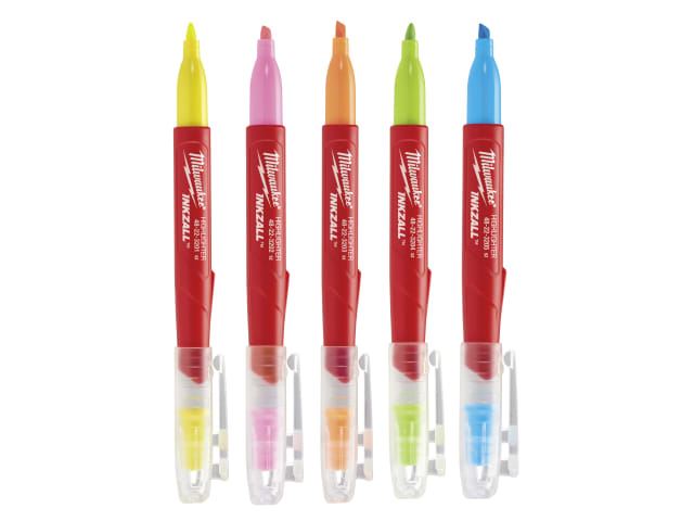 Click to view product details and reviews for Inkzall� Highlighter Assorted Colours Pack Of 5 Mht48223206.