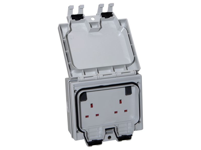 IP66 13A Socket 2-Gang SMJE613DB