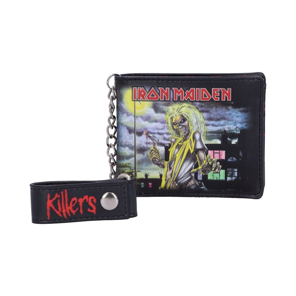 Iron Maiden Killers Music Icon Novelty Chain PU Money Card Wallet Nemesis Now