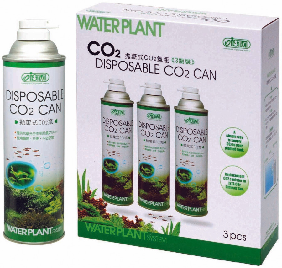Ista Disposable CO2 Cans Replacements x 3