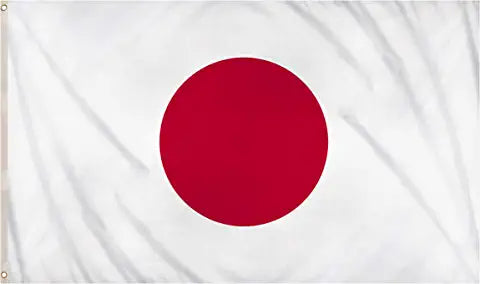 Click to view product details and reviews for Japan 5ft X 3ft Flag With 2 Eyelets.