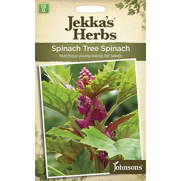 Jekkas's Herbs Tree Spinach Grow Your Own Garden Salad Vegetables Seeds Packet
