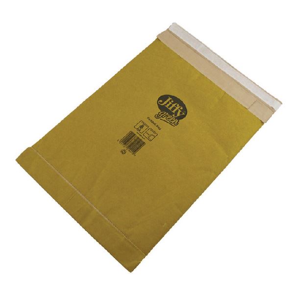 Jiffy Pad Bags Rcyl No.6 Gld Bx 50 - JFP6