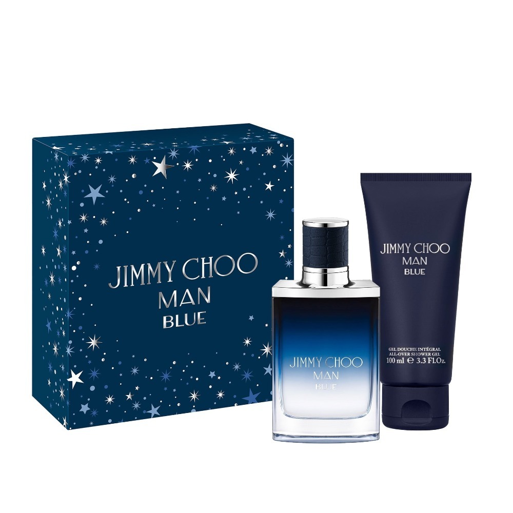 Jimmy Choo Man Blue - 50ml Eau De Toilette Gift Set