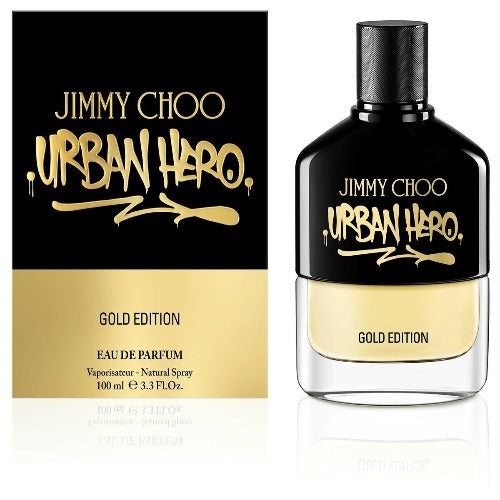 JIMMY CHOO URBAN HERO GOLD EDITION by Jimmy Choo EAU DE PARFUM SPRAY 3.3 OZ *TESTER main image 1