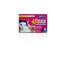 Johnsons 4fleas Kitten/Cat Tabs - 6pk - 706917
