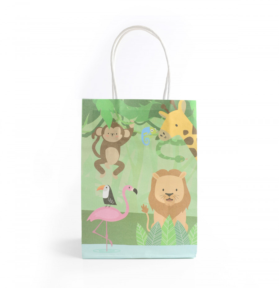 Click to view product details and reviews for Jungle Paper Bag With Handles.
