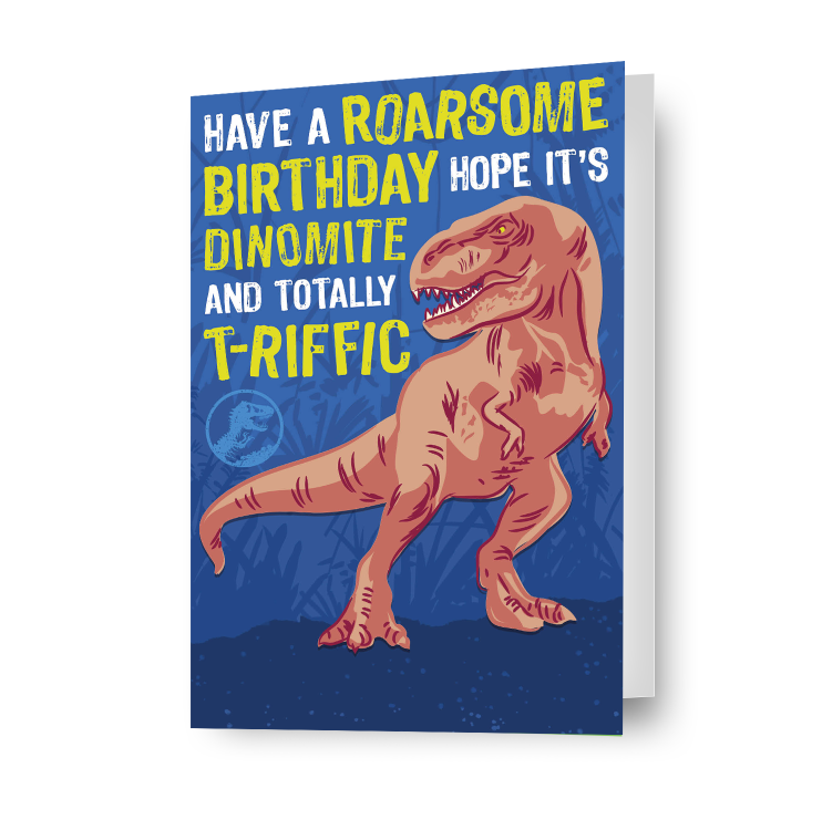 Click to view product details and reviews for Jurassic World Birthday Card.