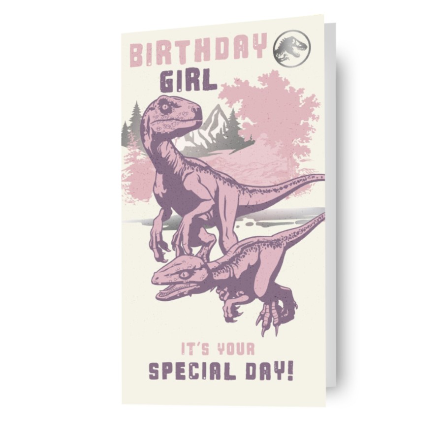 Click to view product details and reviews for Jurassic World Special Day Birthday Girl Card.
