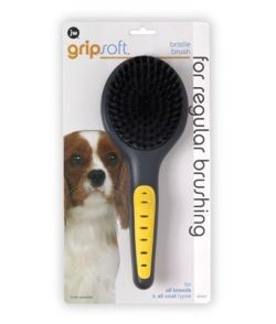 JW Gripsoft Grooming Bristle Brush - 36728