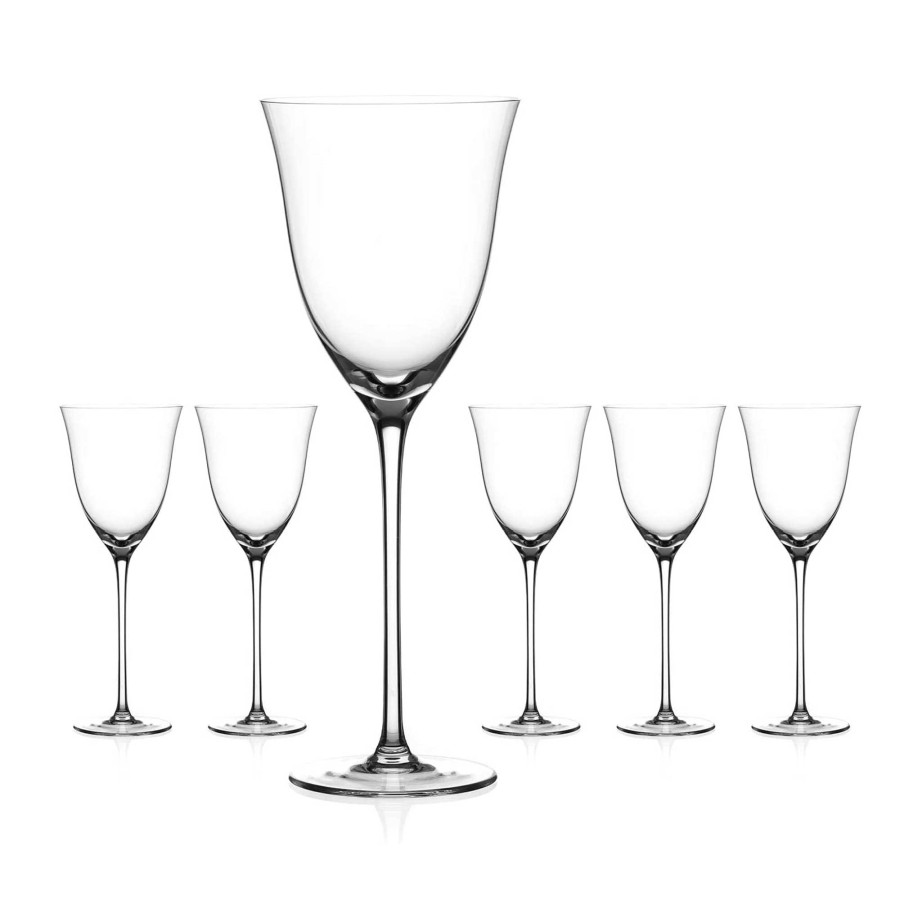 Click to view product details and reviews for Kate Crystal Red Wine Glasses Set Of 6.
