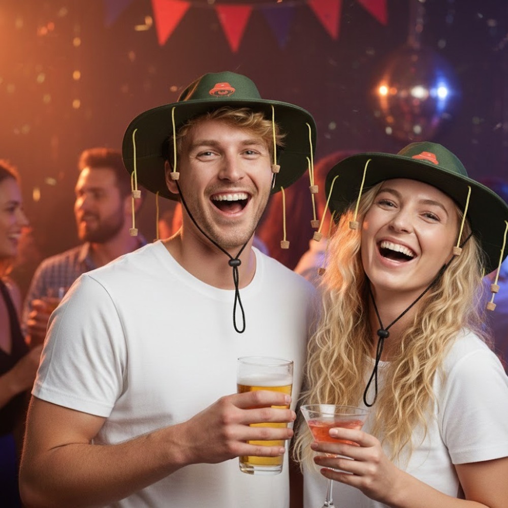 Australian Cork Hat | Koala Print | Australia Day Fancy Dress