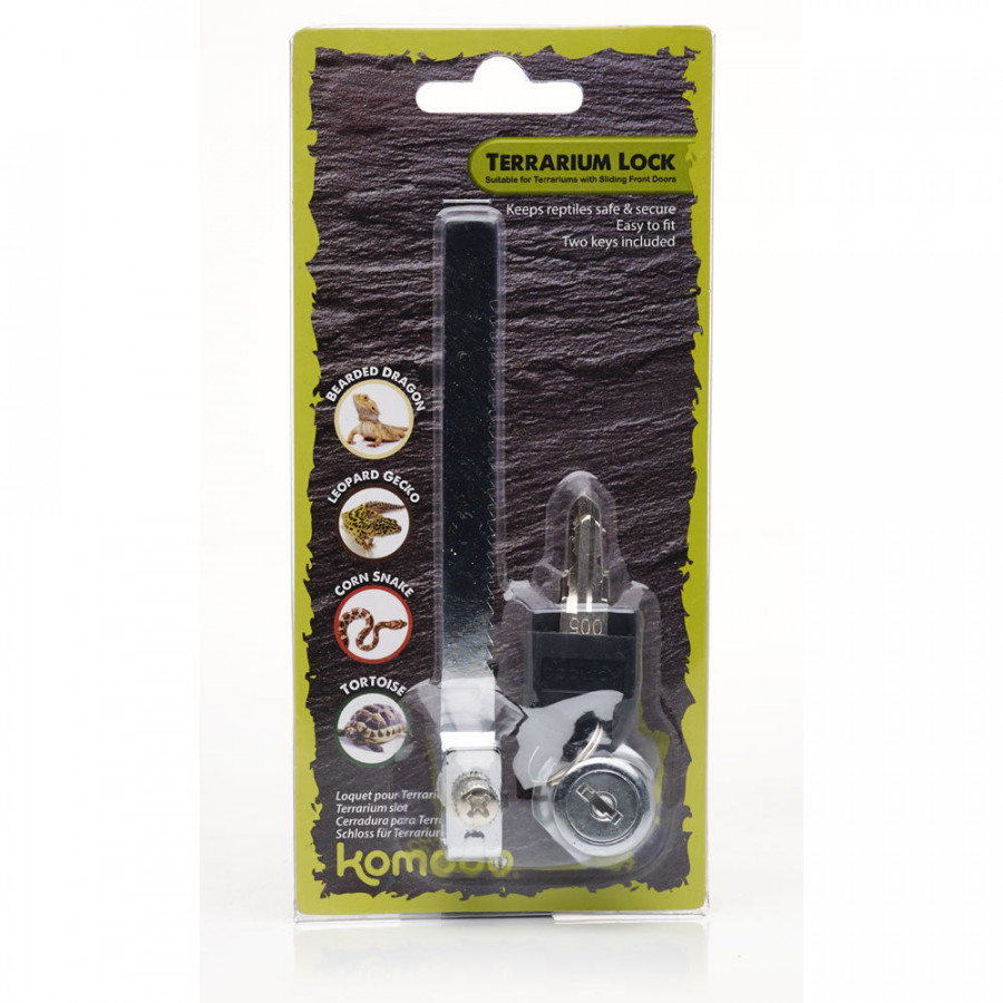 Komodo Terrarium Lock for Sliding Doors Cazaar