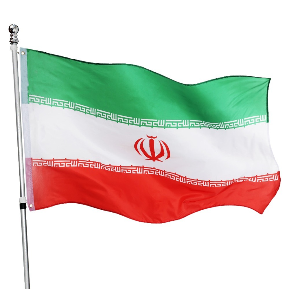 Large 5ft x 3ft Iran Flag