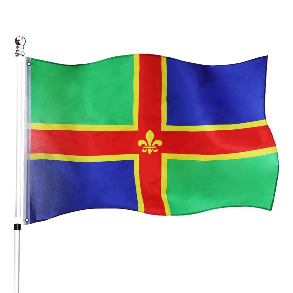 Click to view product details and reviews for Large 5ft X 3ft Lincolnshire Flag Pack Of 1.