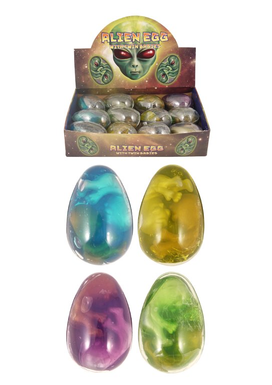 Large Alien Egg Twin Babies