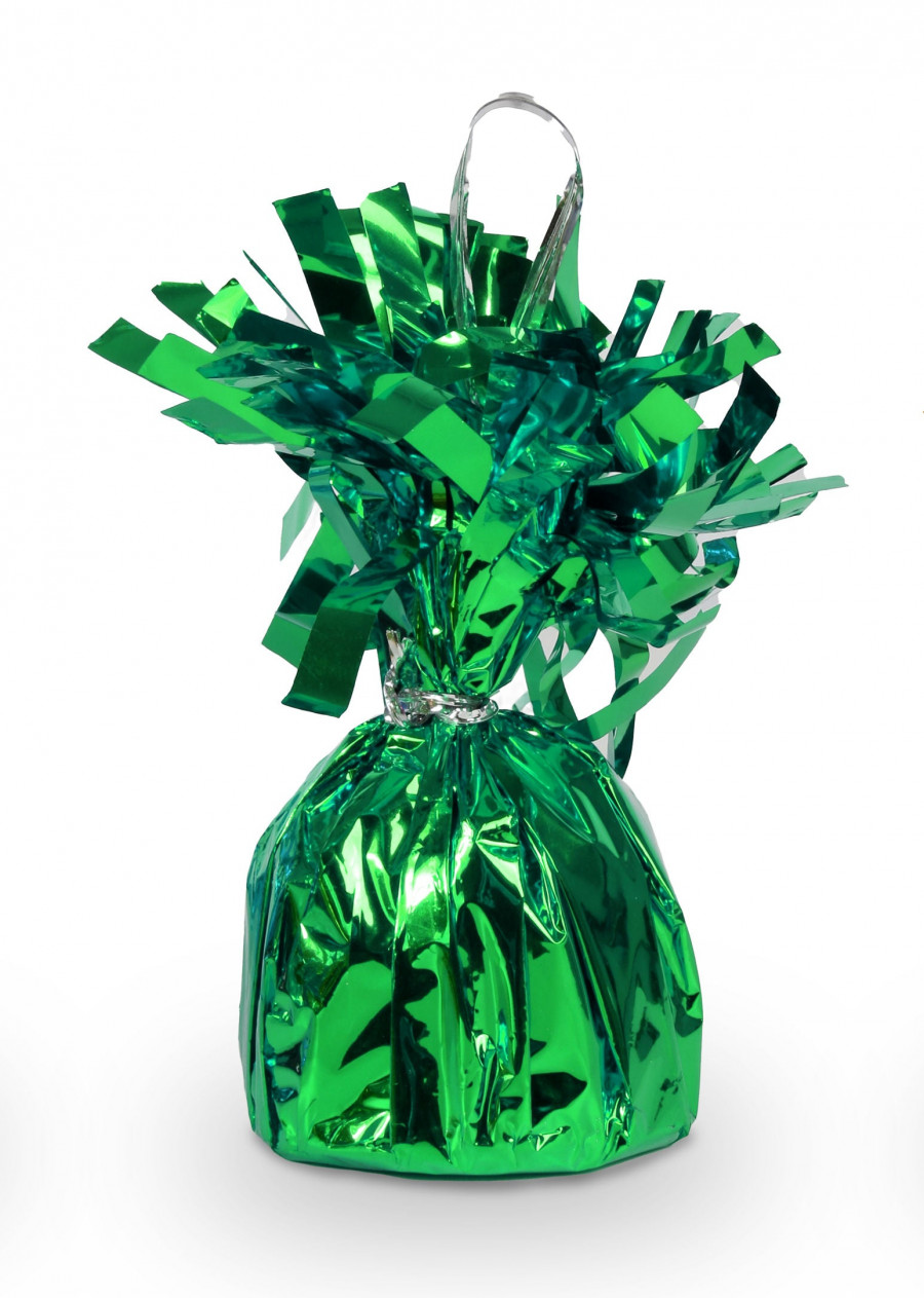 Click to view product details and reviews for Large Green Foil Balloon Weight.