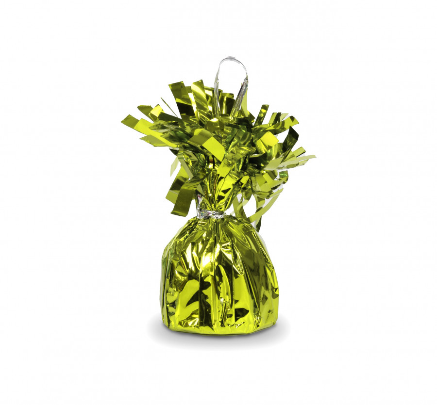Click to view product details and reviews for Large Lemon Green Foil Balloon Weight.