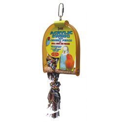 Lazy Bones Acrylic Swing Perch - 10x24 - 348043