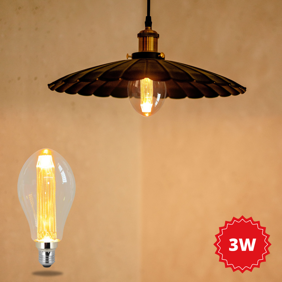 LED Candle E27 Decorative Filament Light Bulbs Bulb 3W ~5068