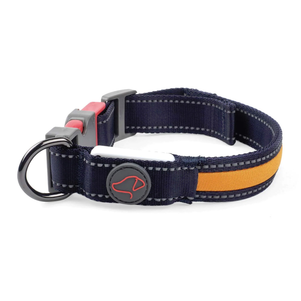 Click to view product details and reviews for Led Dog Collar Flash Go Rechargable Light Up Walking Visability Night Aid S.
