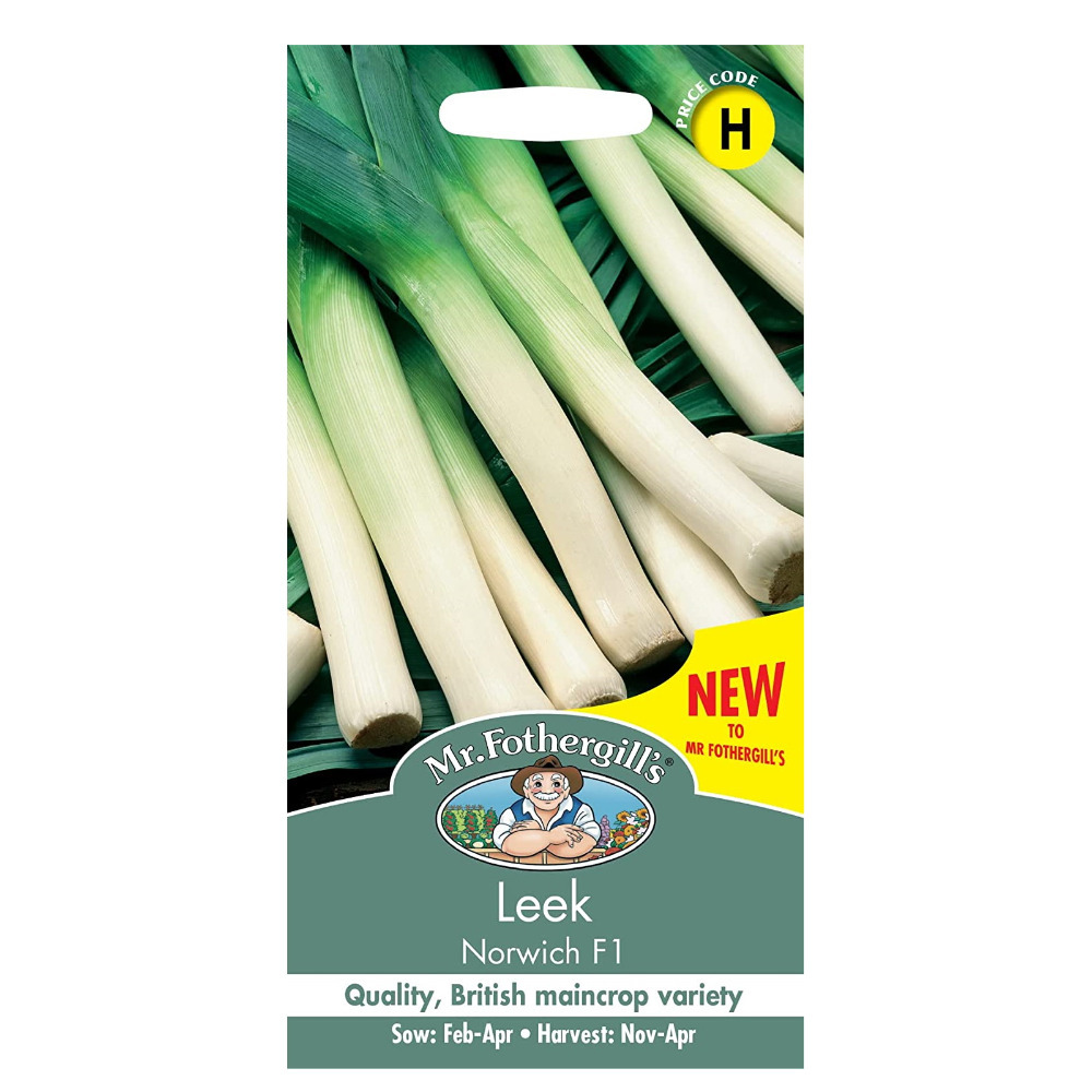 Click to view product details and reviews for Leek Seeds Norwich F1 Vegetable Packet.