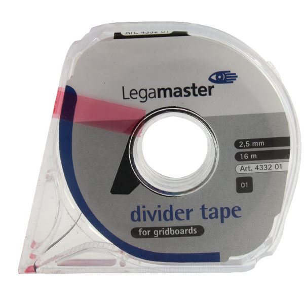 Legamaster Black Self Adhesive Tape - ED02985