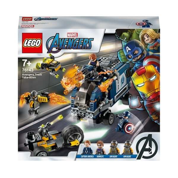 Lego Avengers Truck Take-down 76143