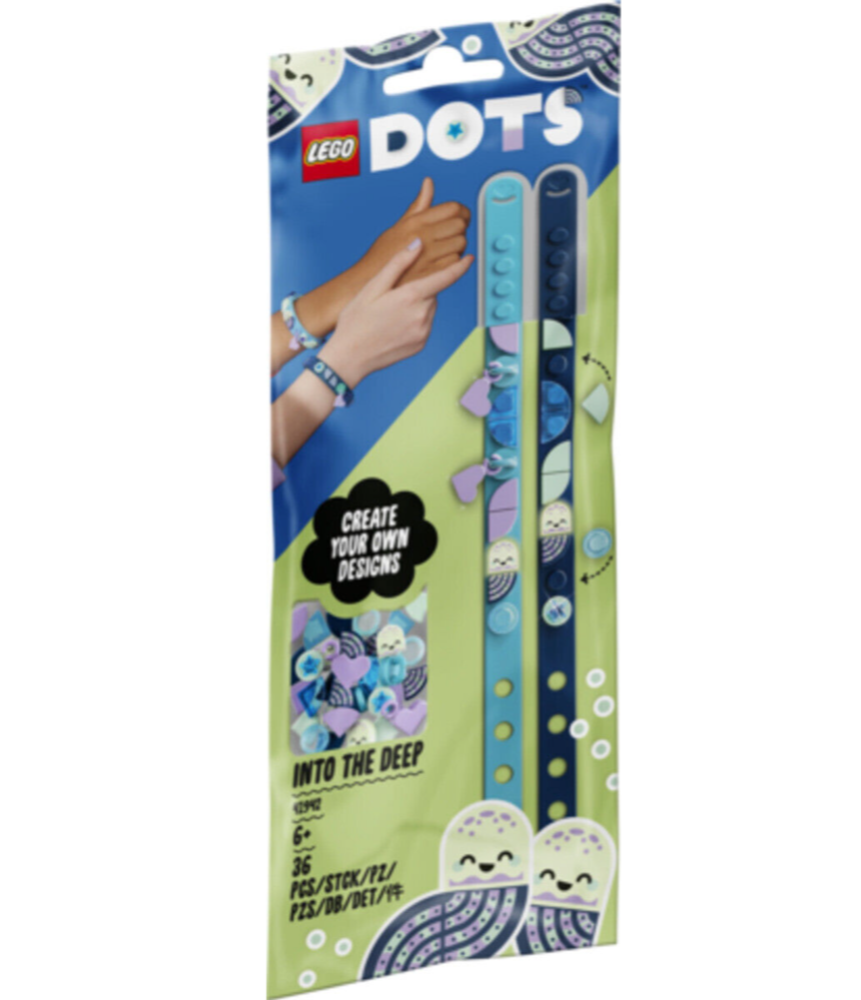 LEGO DOTS 41942 Into the Deep Bracelets with Charms