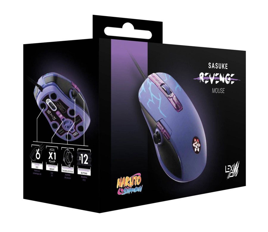 LEXIP Naruto Shippuden Sasuke Revenge Mouse