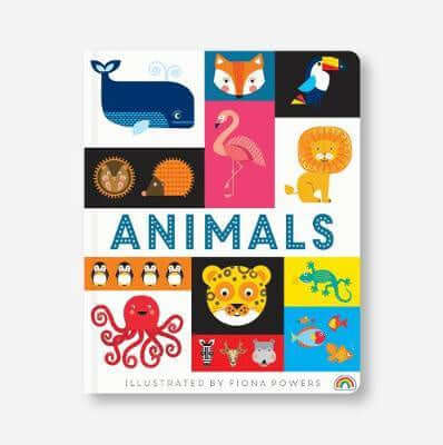 Lift The Flap: Animals by Fiona Powers