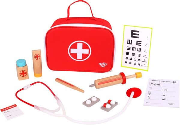 Little Doctor - Wooden Toy Medical Set
