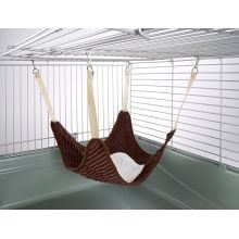 Click to view product details and reviews for Little Friends Plain Hammock Chocolate 50x50 148417.