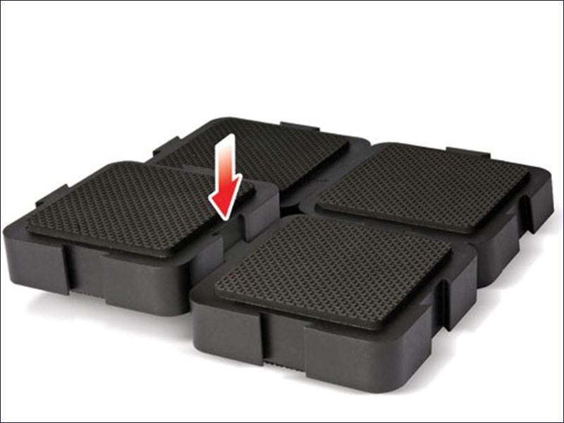 Loc/blk/pk1 Loc Block Support Pack (Anti-Slip) TRELOCBLK