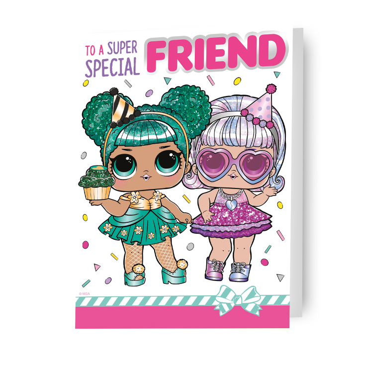 Click to view product details and reviews for Lol Surprise Bff Birthday Card.
