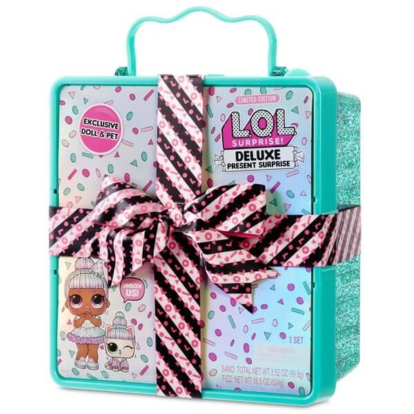 L.O.L. Surprise! Deluxe Present Surprise with Sprinkles Doll and Pet