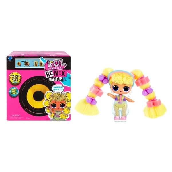 L.O.L. Surprise! Remix Hair Flip Dolls - 15 Surprises with Hair Reveal & Music