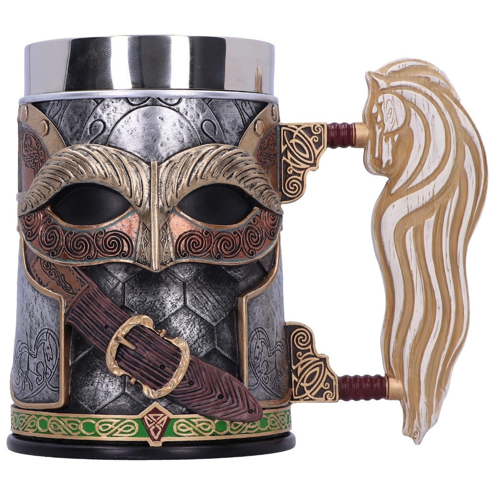 LOTR Lord of Rings Tankard Beer Mug Officially Licensed Nemesis Now Rohan 15.5cm
