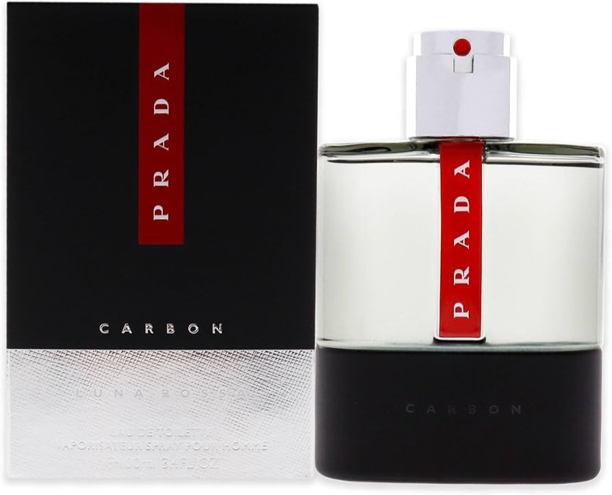 Prada Luna Rossa Carbon 100ml Eau De Toilette Spray