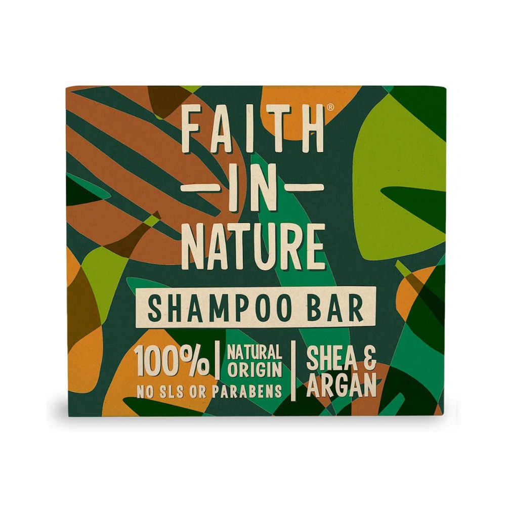 Luxury Shampoo Bar Hair Care Vegan Shea & Argan Fragranced Natural Beauty Gift