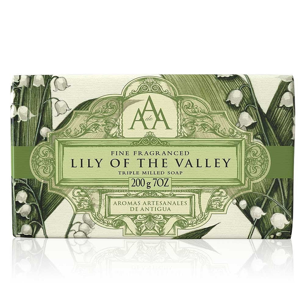 Luxury Wrapped Soap Bar Lily Of The Valley Scented Gift By Somerset Toiletry Co