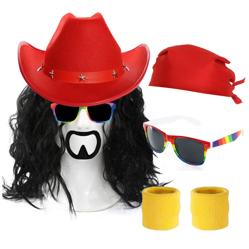 Macho Wrestler Accessory Set