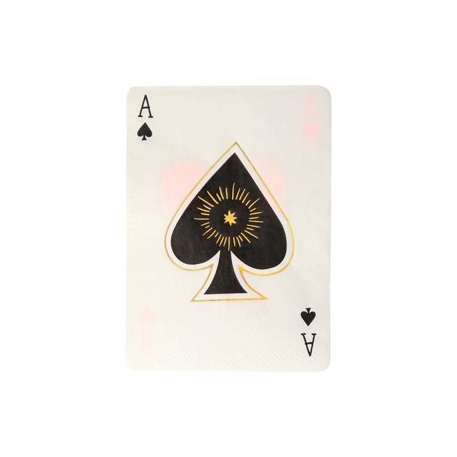 Click to view product details and reviews for Magic Aces Napkins Pack Of 16.