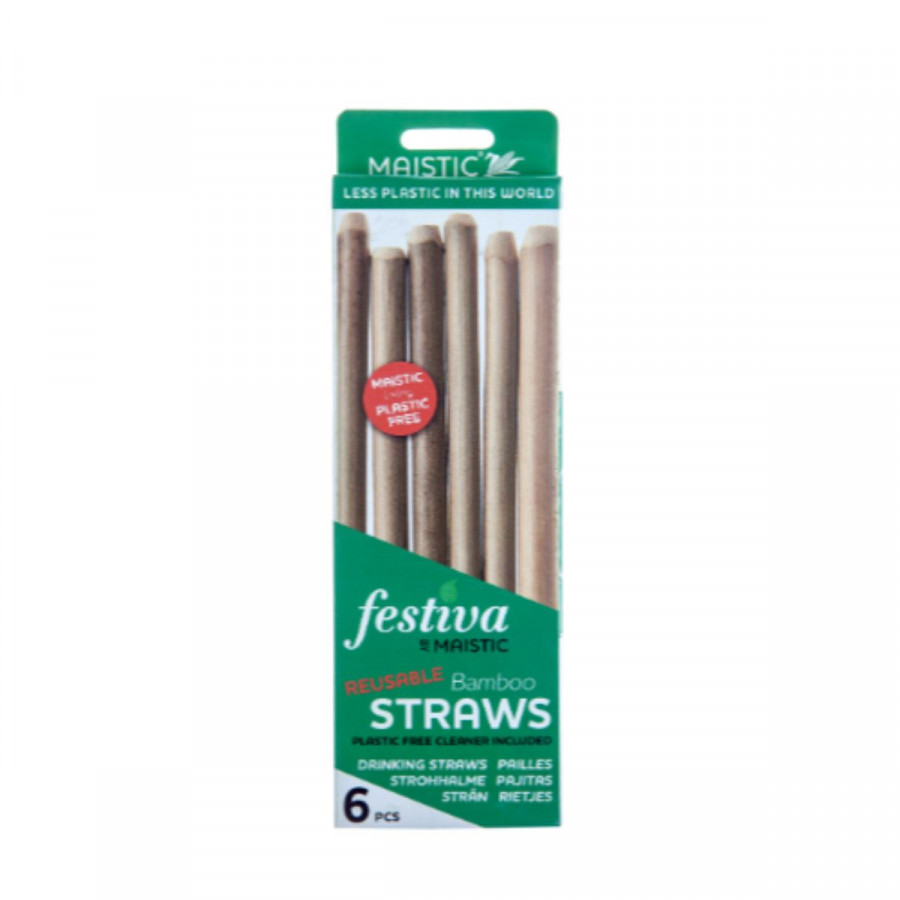 Click to view product details and reviews for Maistic Natural Drinking Bamboo Straws 6 Pack 94979.
