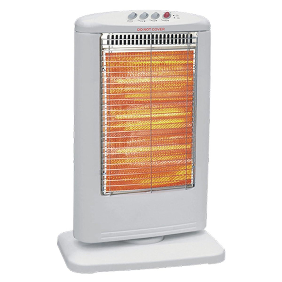 Click to view product details and reviews for Mantraraj 1200w Oscillating Halogen Heater Compact Quarts Heater 3 Heat Setting Energy Efficient For Indoor Use Portable Electric Heater With Safety T.